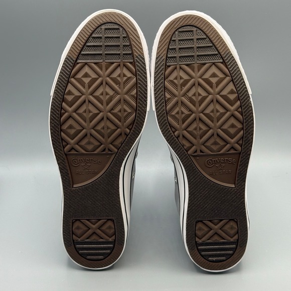 Converse Men's 12 Sneakers Grey Sour Glow Polyester Suede CTAS Hi Chucks A10497F - Picture 7 of 13